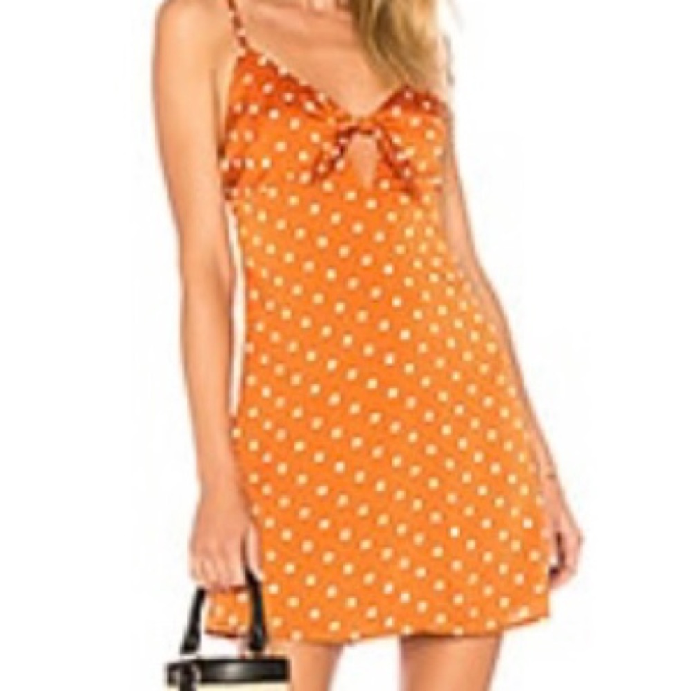 Polka Dot Mini Dress